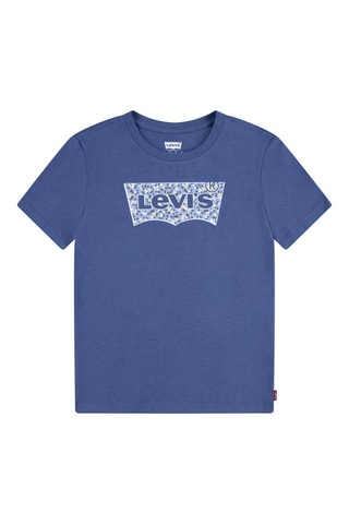 T-shirt en coton biologique - Bleu