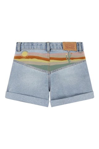 Short en jean - Bleu