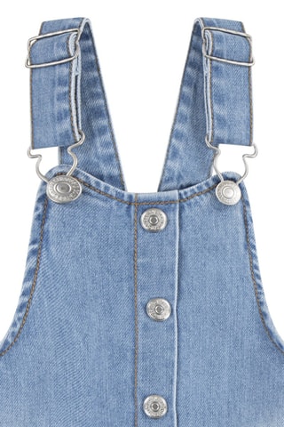 Robe-salopette en jean - Bleu