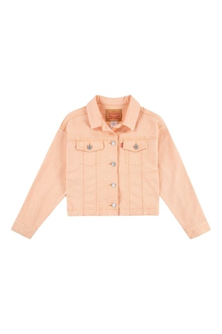 Veste en jean - Rouge