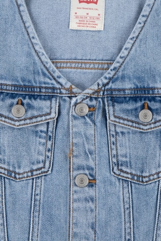 Combinaison en jean - Bleu, rose et rouge