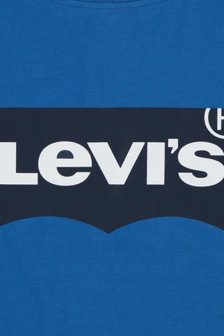 T-shirt - Blanc et bleu