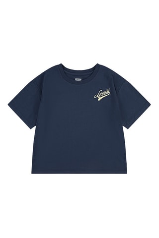 T-shirt - Blanc et bleu
