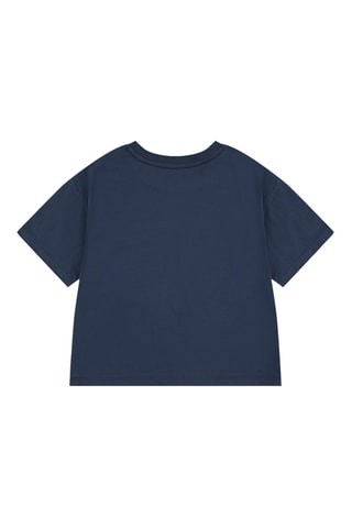T-shirt - Blanc et bleu