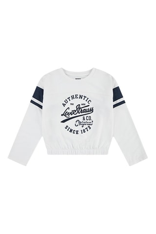 T-shirt - Blanc et bleu