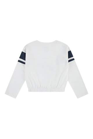 T-shirt - Blanc et bleu