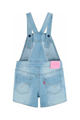 Salopette-short - Bleu