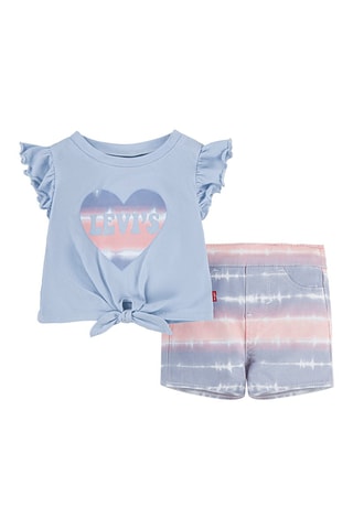 Top et short - Bleu