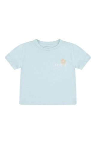 T-shirt - Bleu et orange