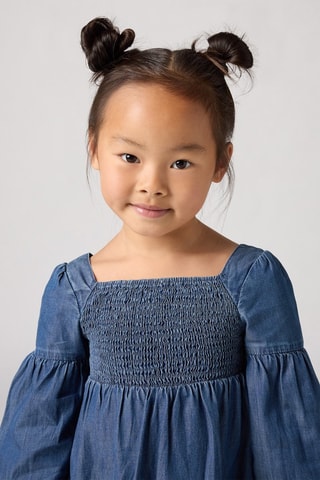 Robe en jean - Bleu
