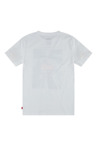 T-shirt - Blanc et bleu
