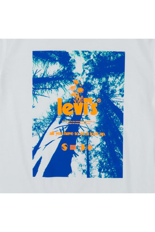 T-shirt - Blanc et bleu