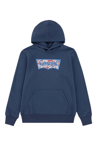 Sweat à capuche - Bleu