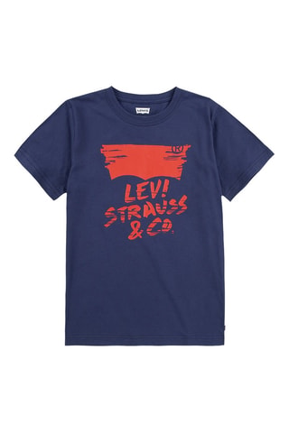 T-shirt - Rouge et bleu