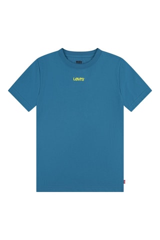 T-shirt en coton biologique - Bleu