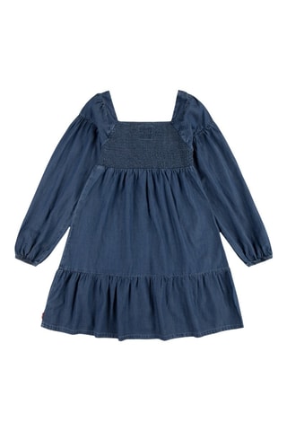 Robe patineuse en jean - Bleu