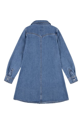 Robe chemise en jean - Bleu