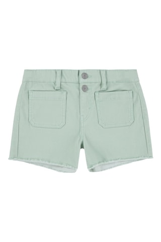 Short en jean - Vert