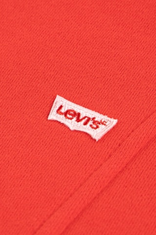 Sweat à capuche - Blanc et rouge
