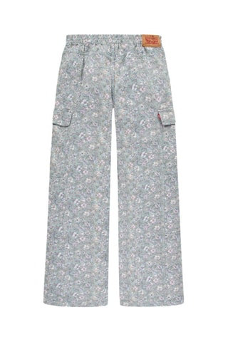 Pantalon wide legs - Bleu