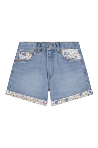 Short en jean - Bleu