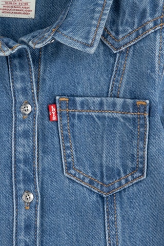 Robe chemise en jean - Bleu