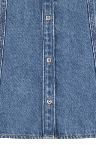 Robe chemise en jean - Bleu