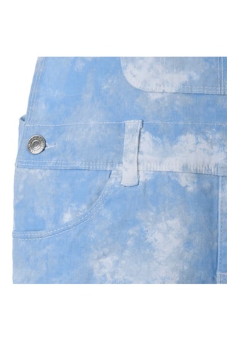 Salopette-short - Bleu
