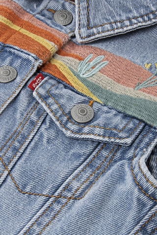 Veste sans manches en jean - Bleu