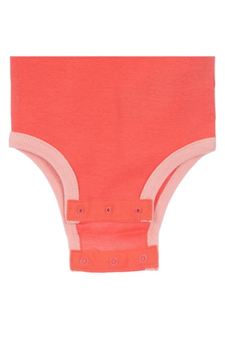 2 bodys - Blanc et rose