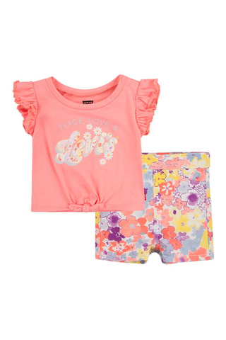 Top et short - Rouge