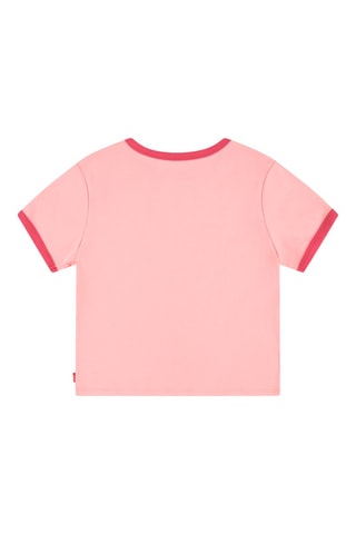 T-shirt - Blanc, rouge et rose