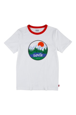 T-shirt - Blanc, rouge et vert