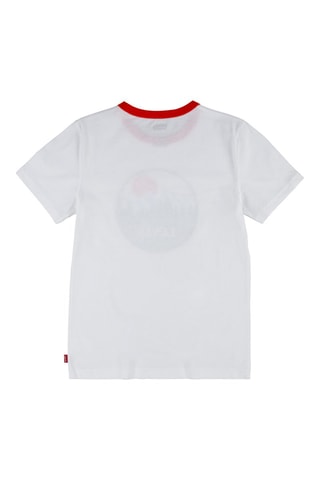 T-shirt - Blanc, rouge et vert