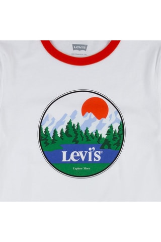 T-shirt - Blanc, rouge et vert
