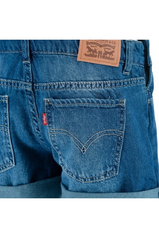 Salopette-short - Bleu