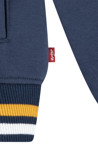 Sweat en coton biologique - Bleu