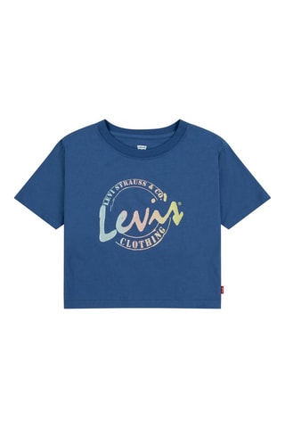 T-shirt - Bleu, jaune et rose