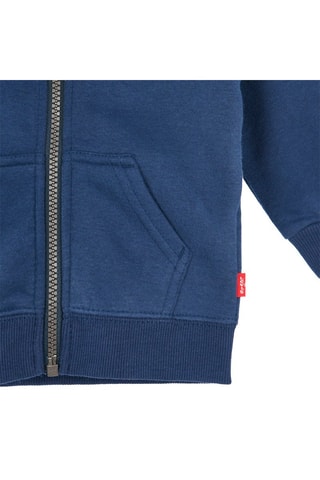 Sweat zippé - Bleu