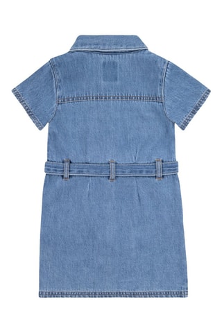 Robe en jean en coton biologique - Bleu