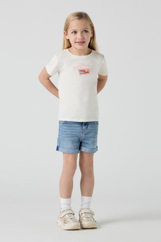 Short en jean - Bleu
