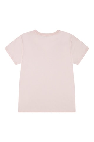 T-shirt - Blanc, rouge et rose