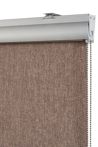 Tenda a rullo opaca Top - Marrone chiaro