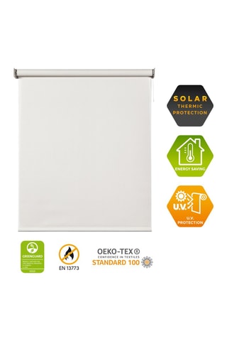 Estore elétrico Screen Pro Solar - Branco