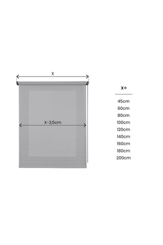 Tenda a rullo motorizzata filtrante Soft - Grigio chiaro
