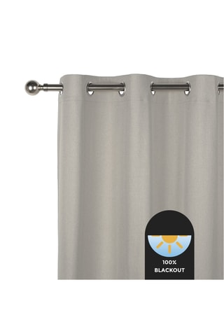 Tenda oscurante Stone - Grigio chiaro