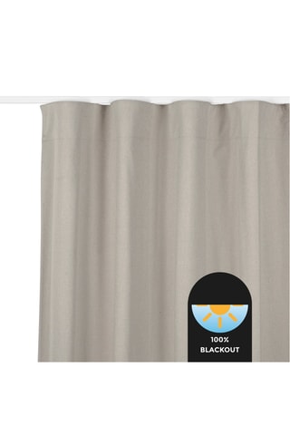 Tenda oscurante Stone - Grigio chiaro