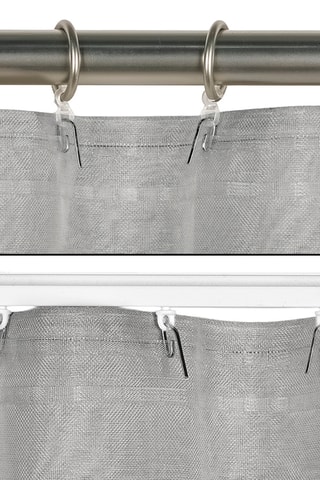 Tenda semitrasparente Stone - Grigio scuro