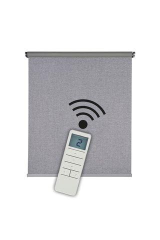 Tenda a rullo oscurante motorizzata Dream - Grigio scuro