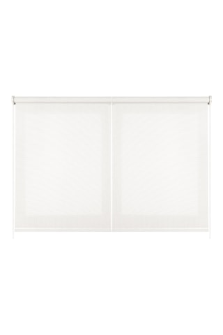 2 estores de enrolar solares XXL Screen Pro - Branco